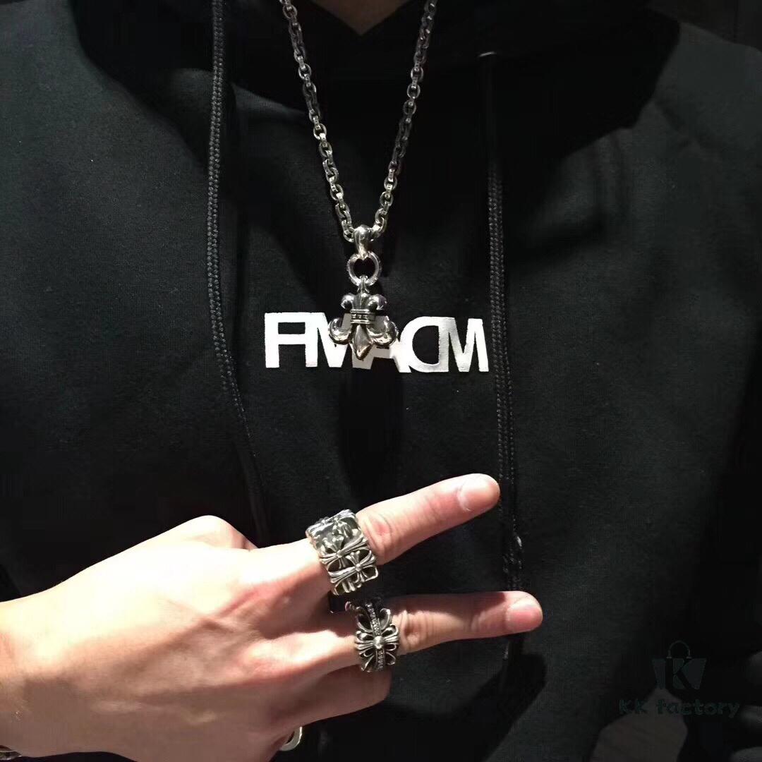 Chrome Hearts Handcrafted Diamond Ring