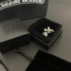 Chrome Hearts Cross Flower Twist Open Ring