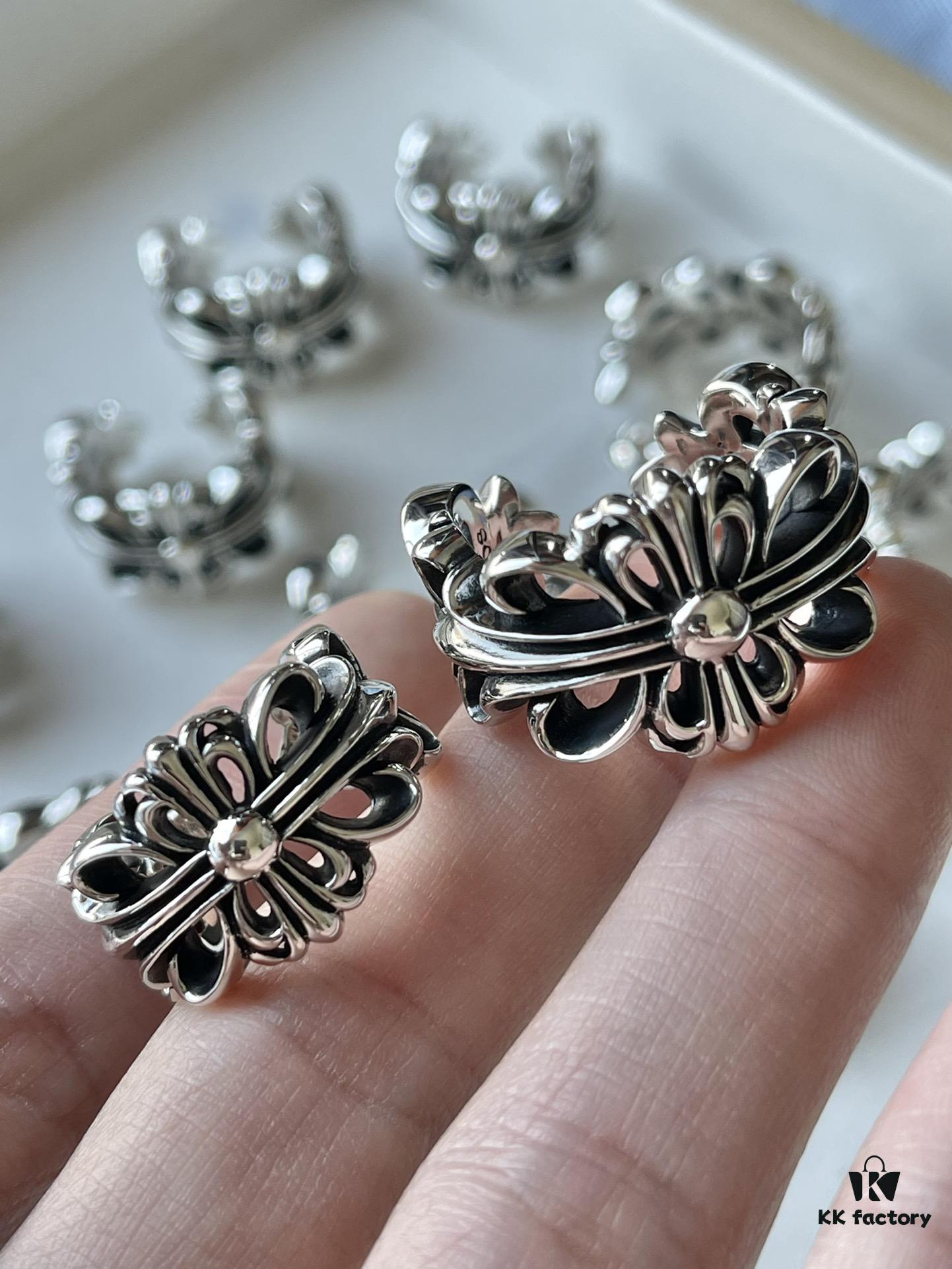 Chrome Hearts Cross Open Ring