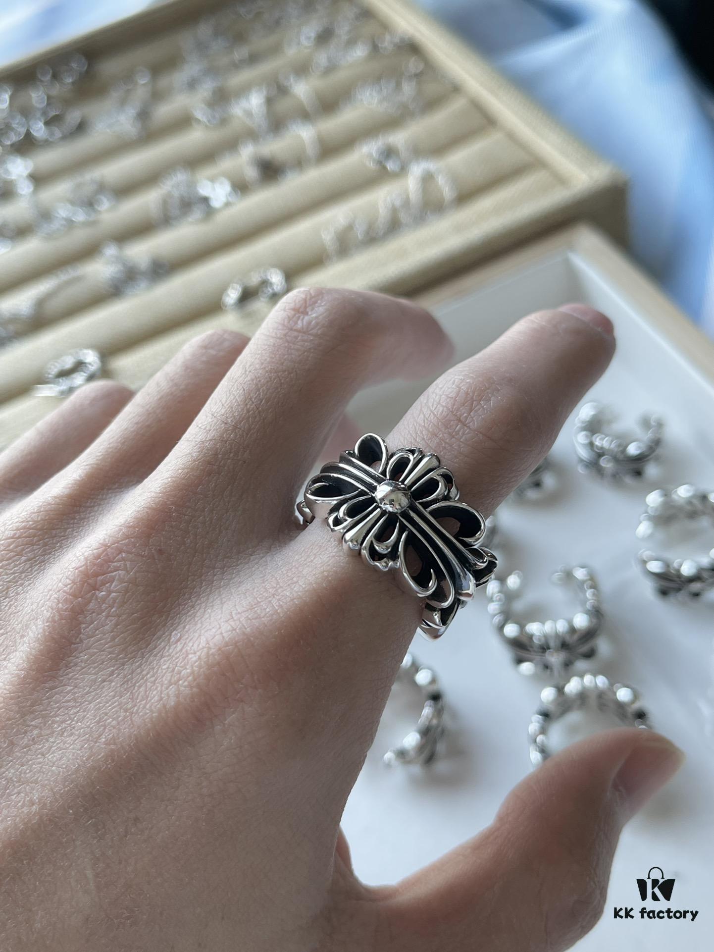 Chrome Hearts Cross Open Ring