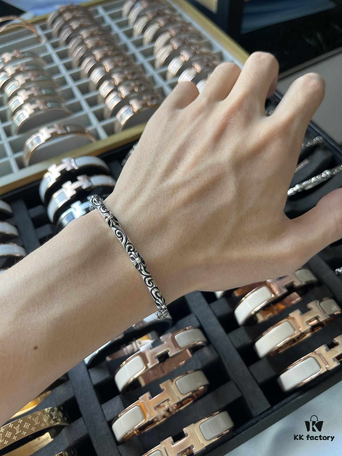 Chrome Hearts Cross Ivy Bracelet