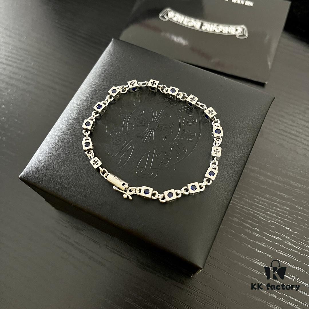 New Chrome Hearts Dice Multi-Element Necklace, Original Craftsmanship, Handmade Punk Style Unisex Jewelry