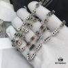 New Store Exclusive Chrome Hearts Dice Multi-Element Combined Necklace, Original Craftsmanship, Exquisite Quality, Handmade, Authentic Mold Design, Must-Have Fashion Accessory, Unisex Wear, Couple's Style, Rock Punk Sterling Silver Look, Retro Element, Trendy and Versatile, Same as Official Website