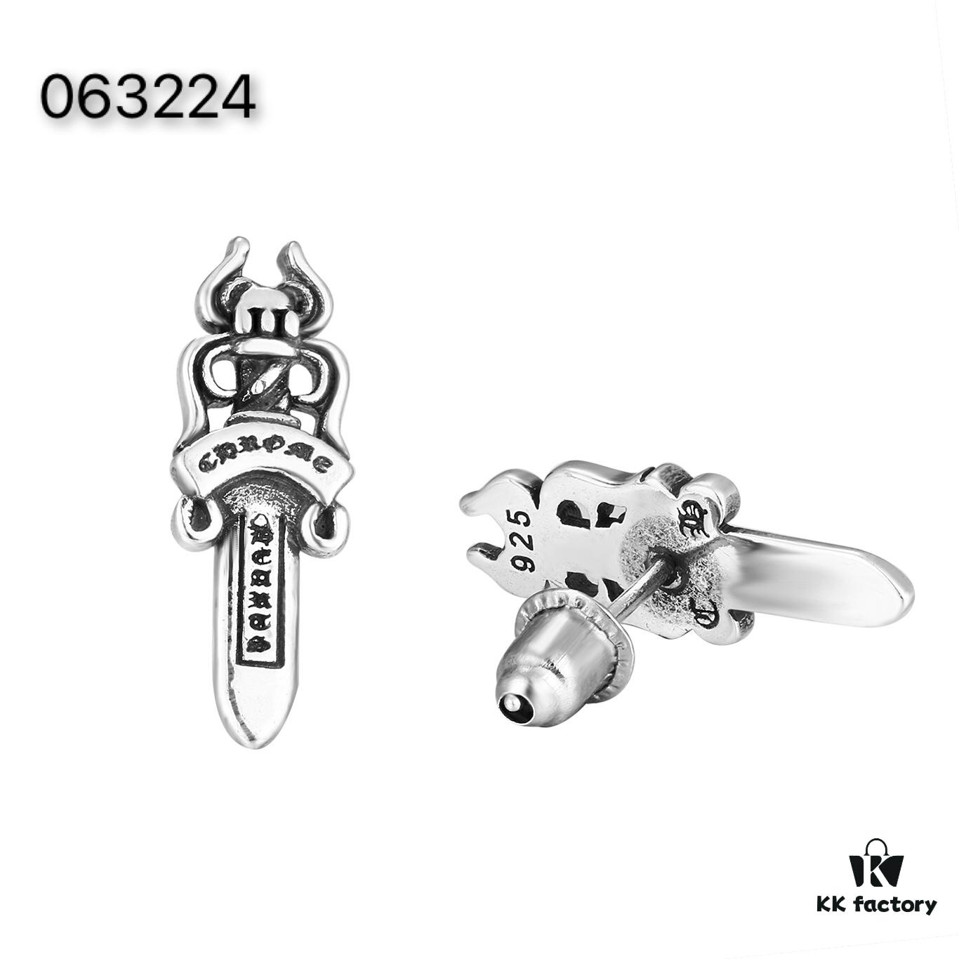 Chrome Hearts Ear Studs