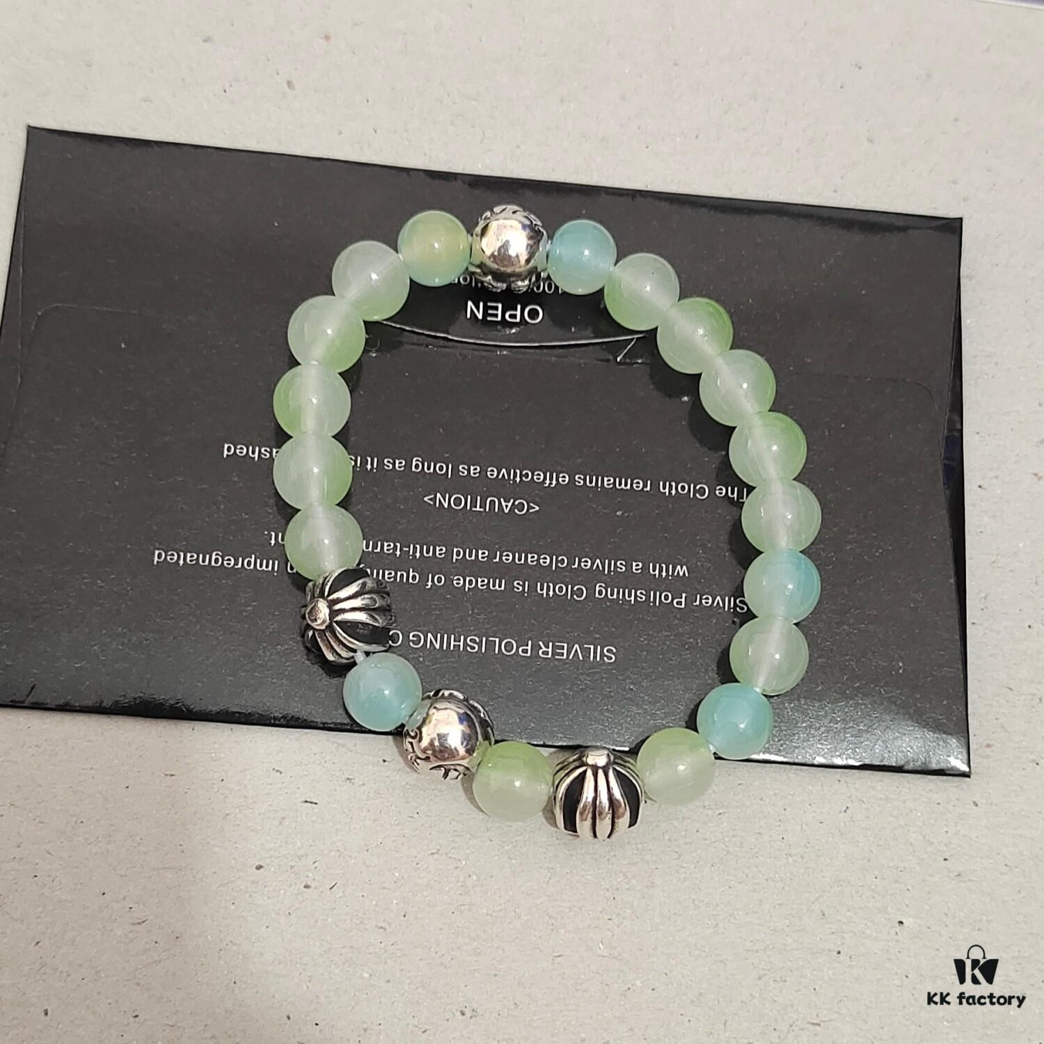 Today's Recommendation: Chrome Hearts Glass Bead Bracelet