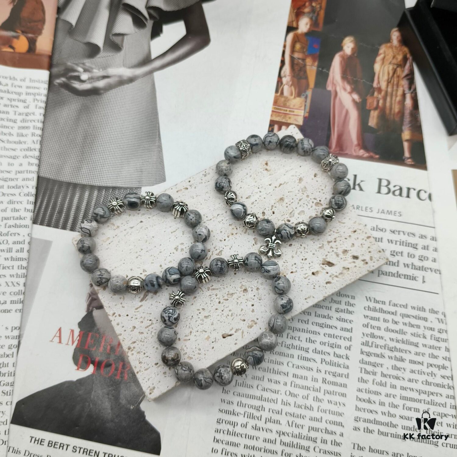 Today's Recommendation: Chrome Hearts Geode Stone Bracelet