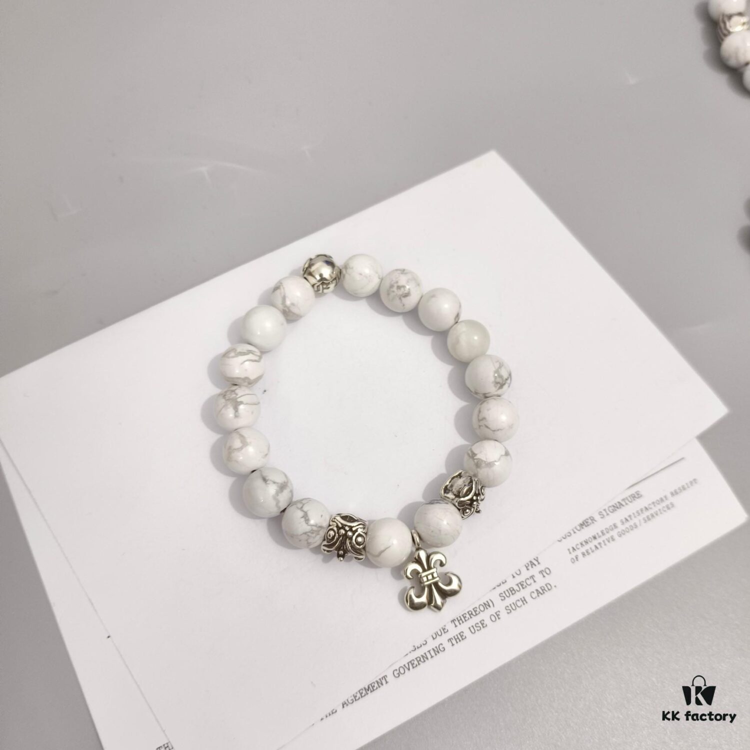 Today's Recommendation: Chrome Hearts Silver Gray Bracelet