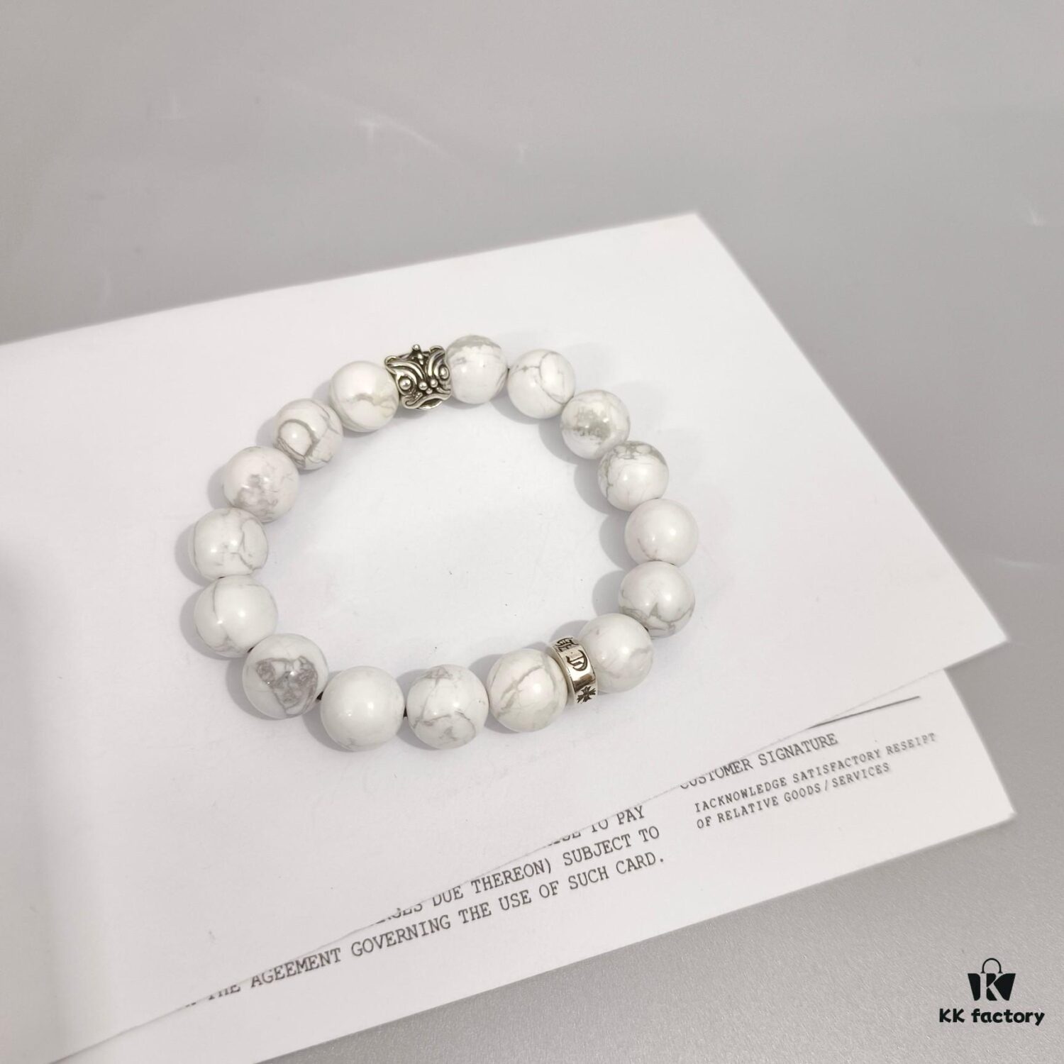 Today's Recommendation: Chrome Hearts Silver Gray Bracelet