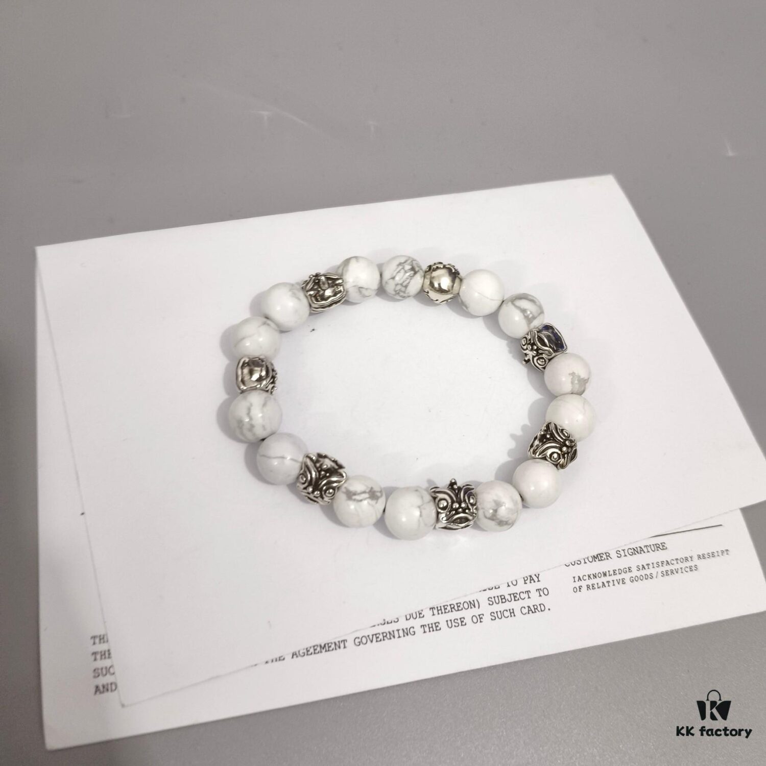 Today's Recommendation: Chrome Hearts Silver Gray Bracelet