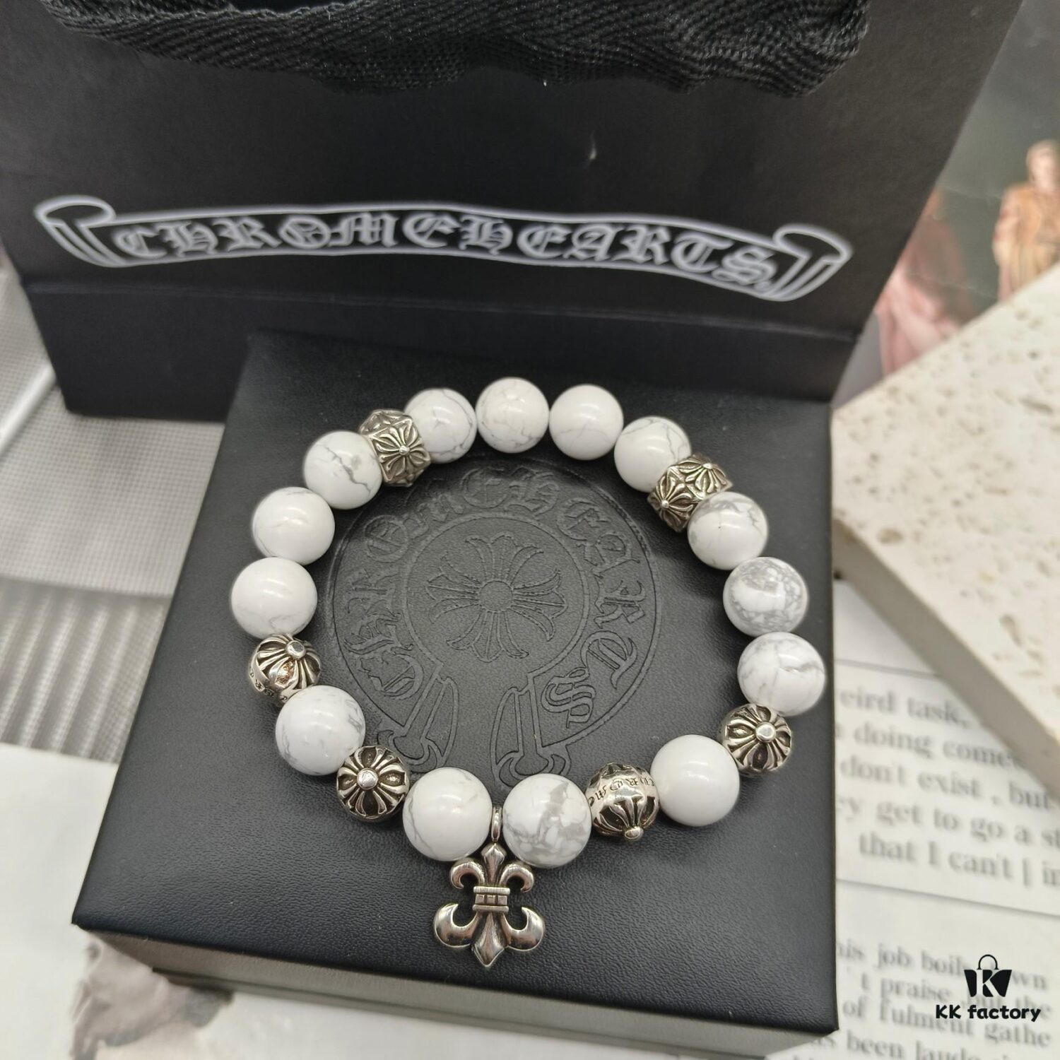 Today's Recommendation: Chrome Hearts Silver and Turquoise Bracelet