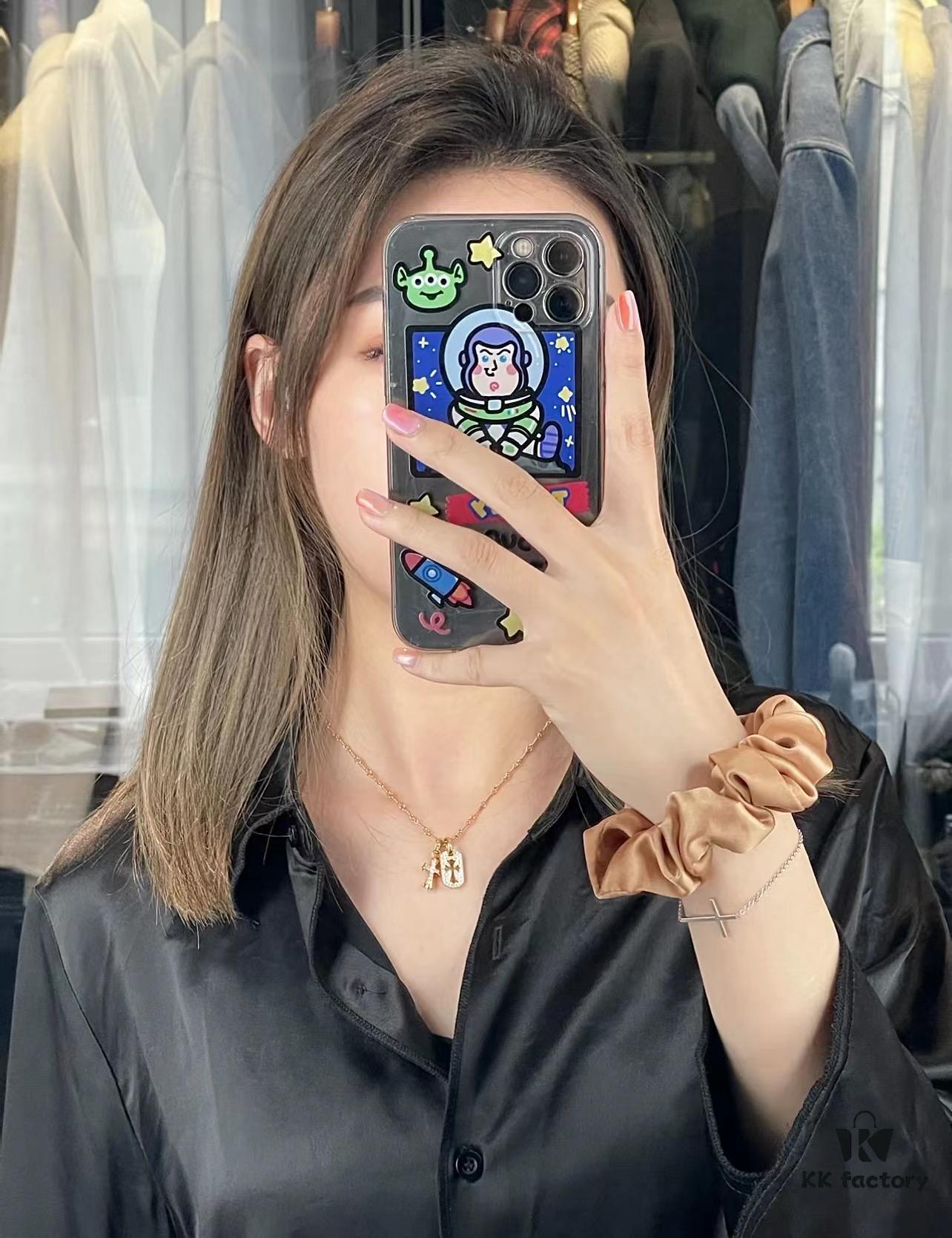 Chrome Hearts Small Cross + Dog Tag