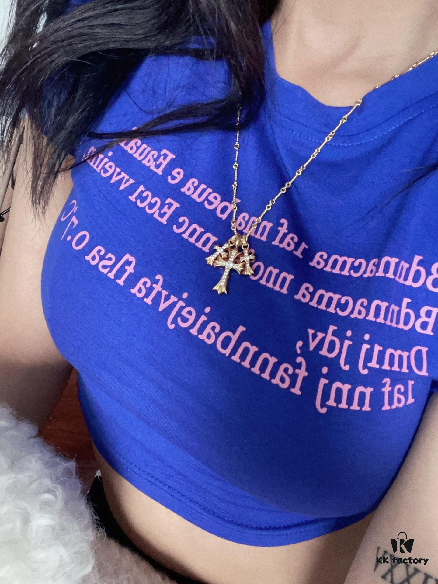 Chrome Hearts Three Crosses Necklace