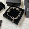 Chrome Hearts Interlocking Cross Bracelet 18-20-22CM