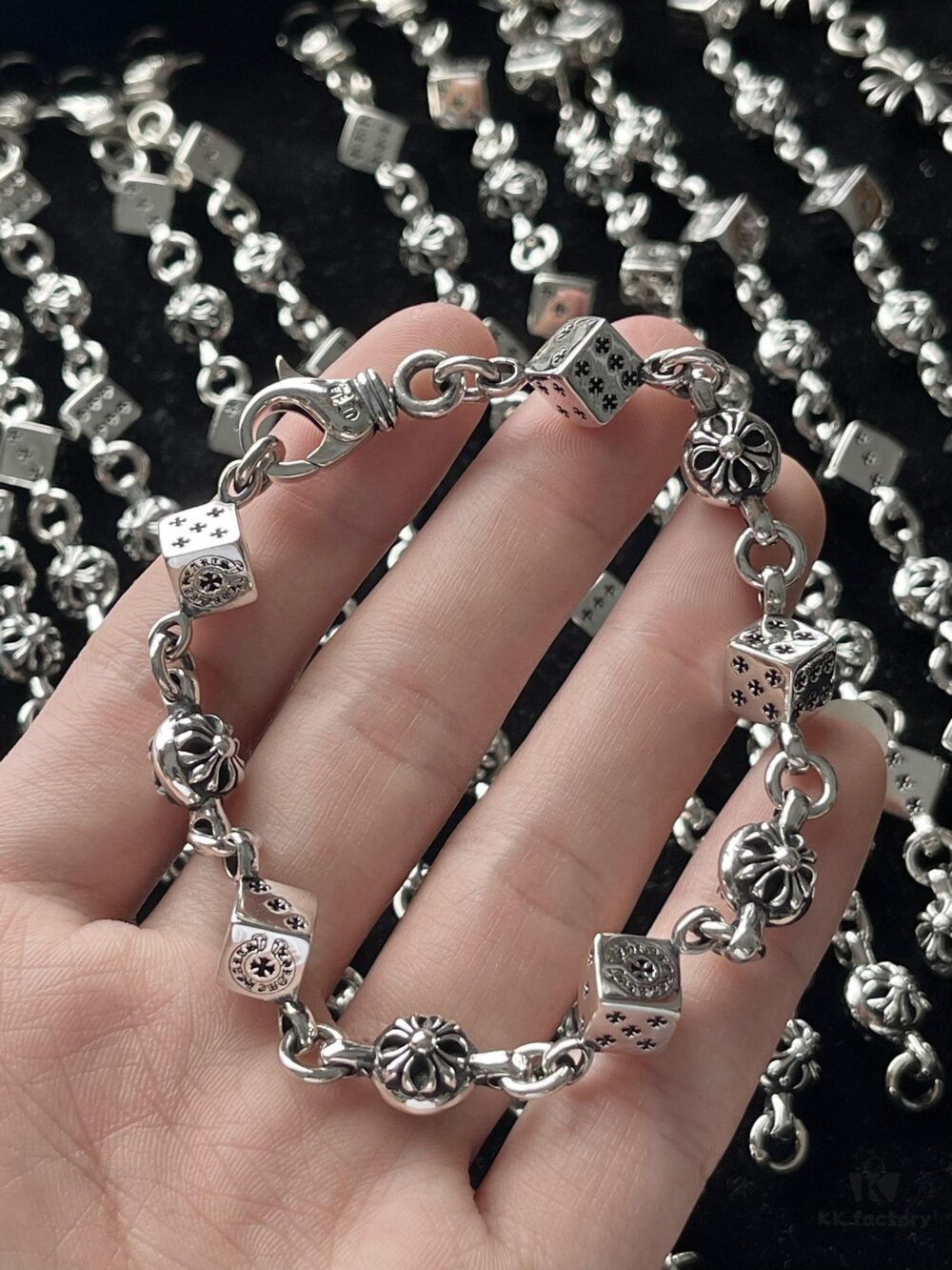 Chrome Hearts Dice Bracelet
