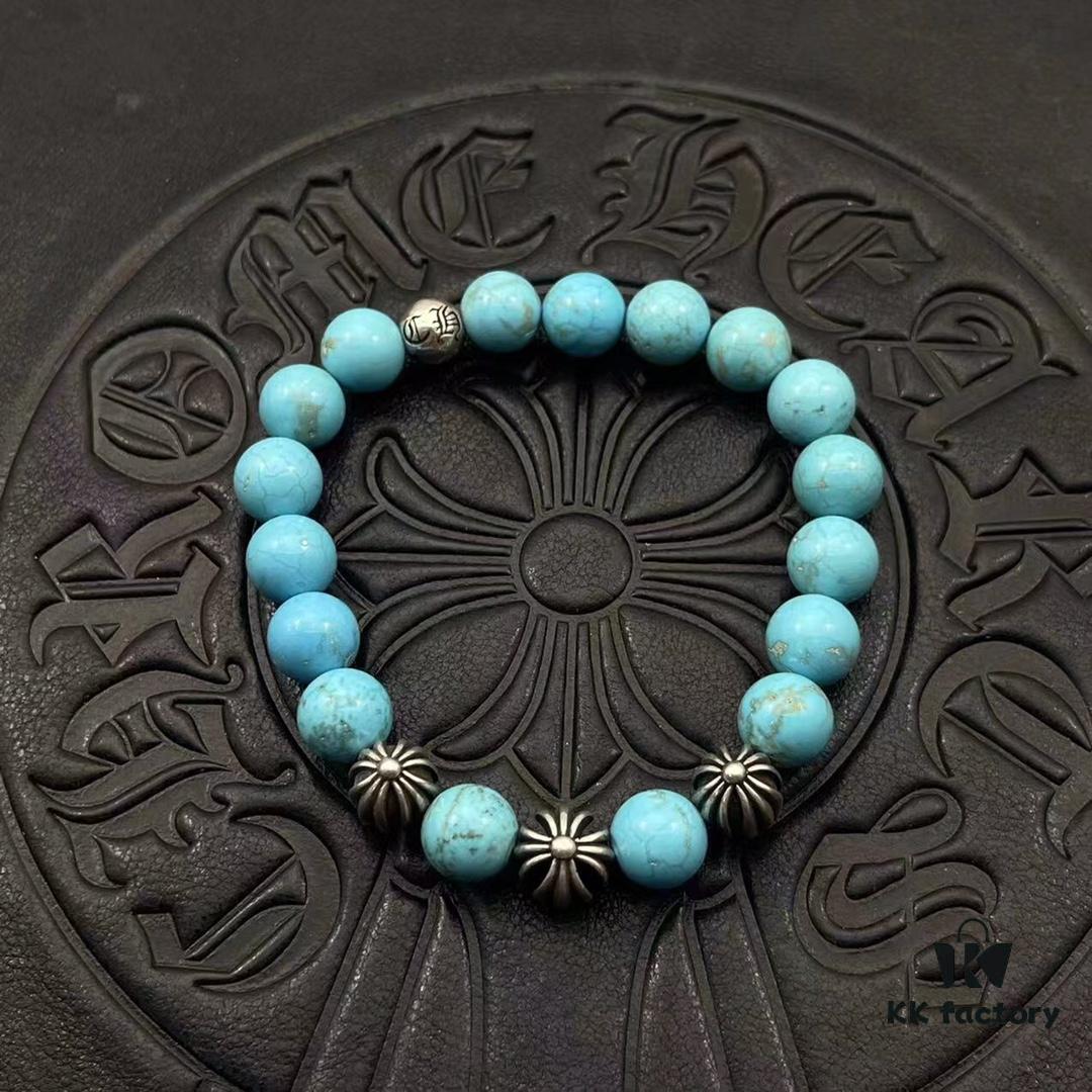 High-End Croix Beaded Bracelet, Available in Sizes 15-25, Customizable Design and Color