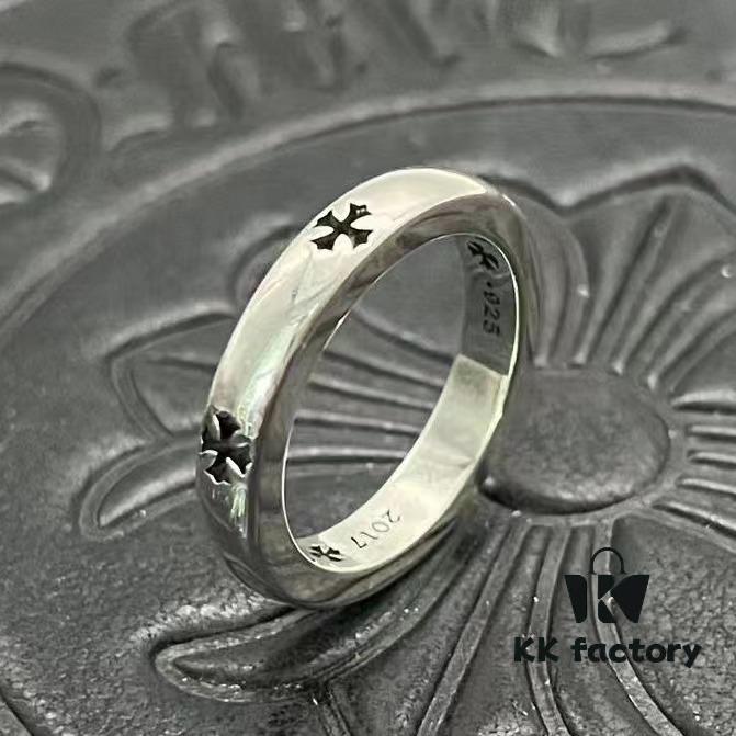 CHROME HEARTS High-Replication Cross Ring