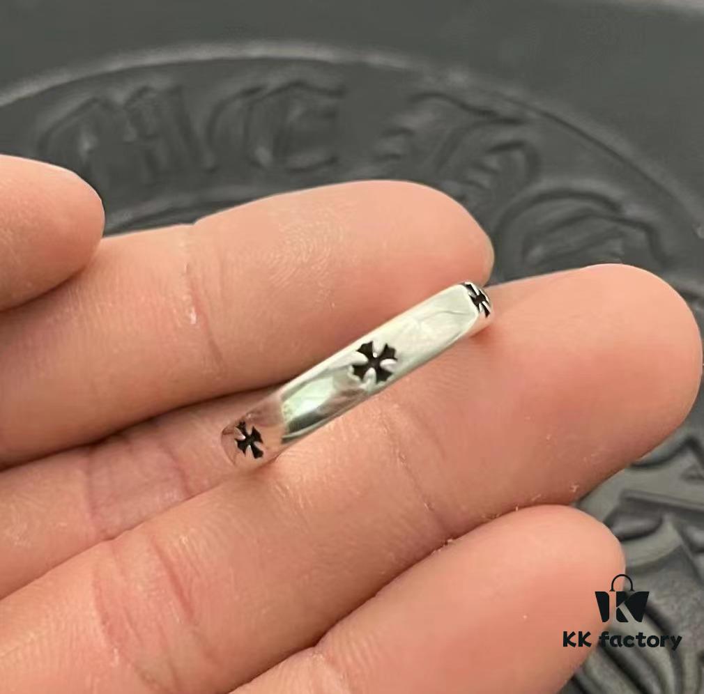 CHROME HEARTS High-Replication Cross Ring
