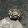 CHROME HEARTS High-Replication Cross Cut Ring
