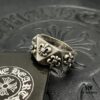 CHROME HEARTS High-Replication Cross Cut Ring