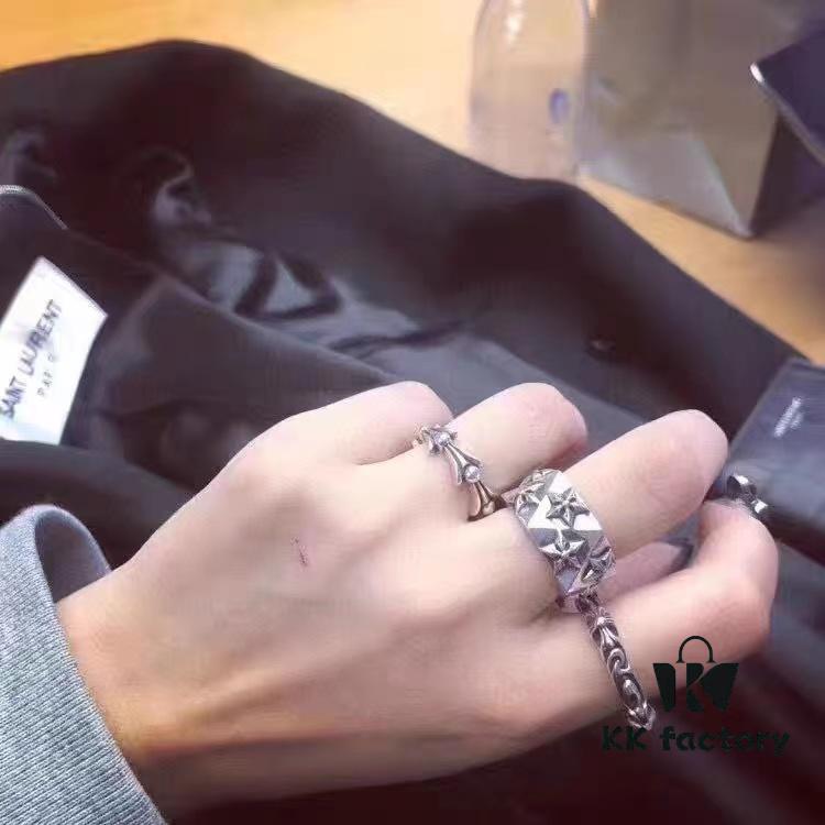 CHROME HEARTS High-End Cut-Faceted Ring