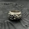 CHROME HEARTS High-Replication Heart Sword Ring