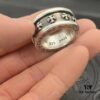 CHROME HEARTS High-End Version Cross FUCK YOU Rotating Ring