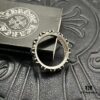 CHROME HEARTS High-Replica Cross Six-Pointed Star Ring