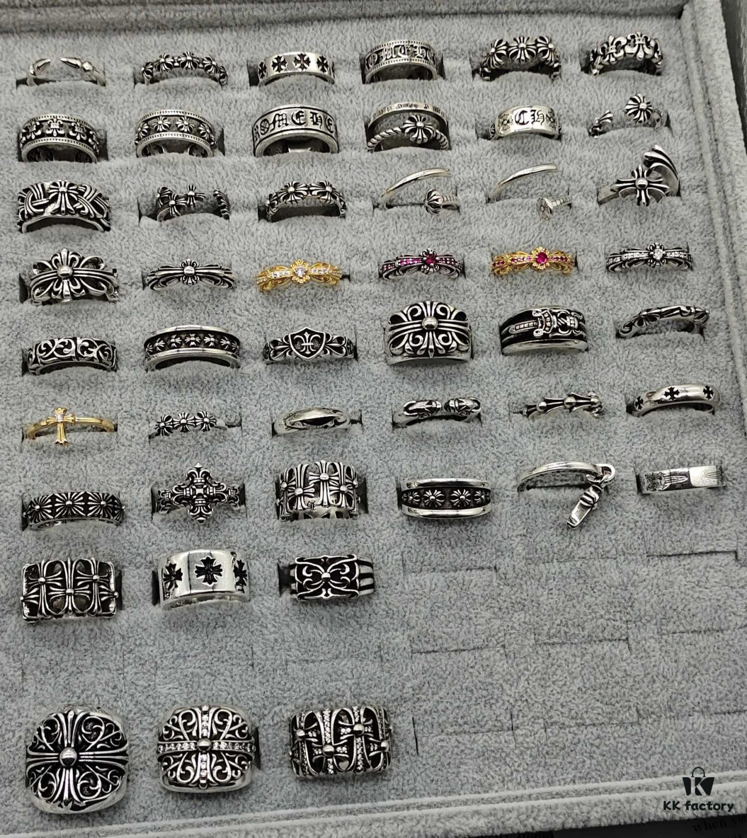 Chrome Hearts Classic Ring Collection