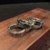 Chrome Hearts Vintage Pure Silver 'Fuck' Lettering Couple Ring