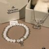 Chrome Hearts Cat's Eye Bracelet & Vivienne Westwood Bow Galaxy Bracelet