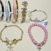yyds Treasure Jewelry Chanel, Hermes, LV, West Grandma 👀 Chanel Wheat Bracelet, Double C Hollow Bracelet!!! Hermes Rabbit 🐰 Bracelet Infinite Rebuying Version LV Full Diamond Bracelet Asked for b Times Saturn Pearl Bracelet from West Grandma a Must-Have for All Girls Crocs Heart Cat's Eye Stone Bracelet Top Level
