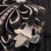High-Version Chrome Hearts Open Cross Ring, Upgraded Diamond-Inlaid Aged Design, Clear Engraving Details, Unisex Wear, Timeless and Stylish, Available in US Sizes 5-12