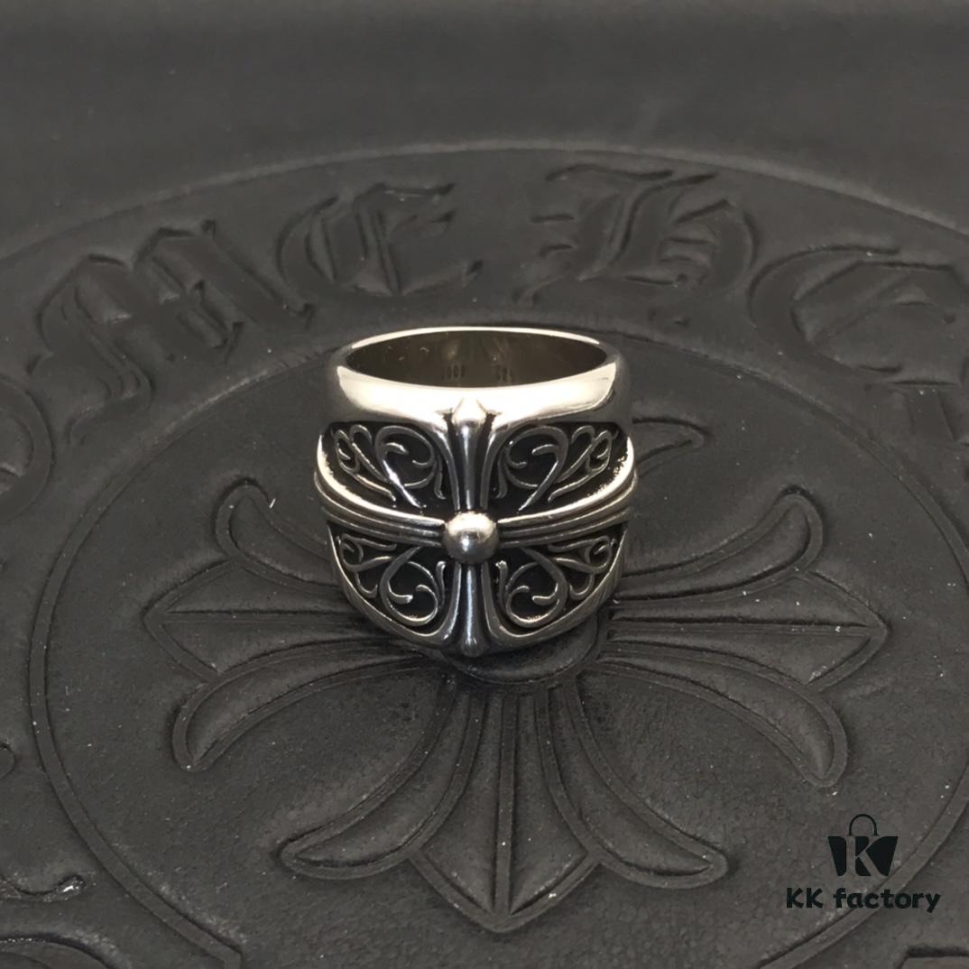 High Version Crocodile Heart Oversized Guardian Ring with Original Handwritten Engraving, Size 7-11