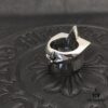 High-Grade Chrome Hearts Large Five-Point Star Ring, Precise Engraving, US Size 7 to 11 Available