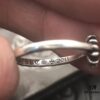 High-End Chrome Hearts Long Cross Flower Small Ring, Clear Engraving, Unisex Design, Available in US Sizes 5 to 9