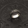 High-Grade Chrome Hearts Eternal Vine Ring, Authentic Handwritten Engraving on Inner Band, Unisex Design, US Size 5 to 11 Available