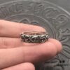 High-Grade Chrome Hearts Eternal Vine Ring, Authentic Handwritten Engraving on Inner Band, Unisex Design, US Size 5 to 11 Available