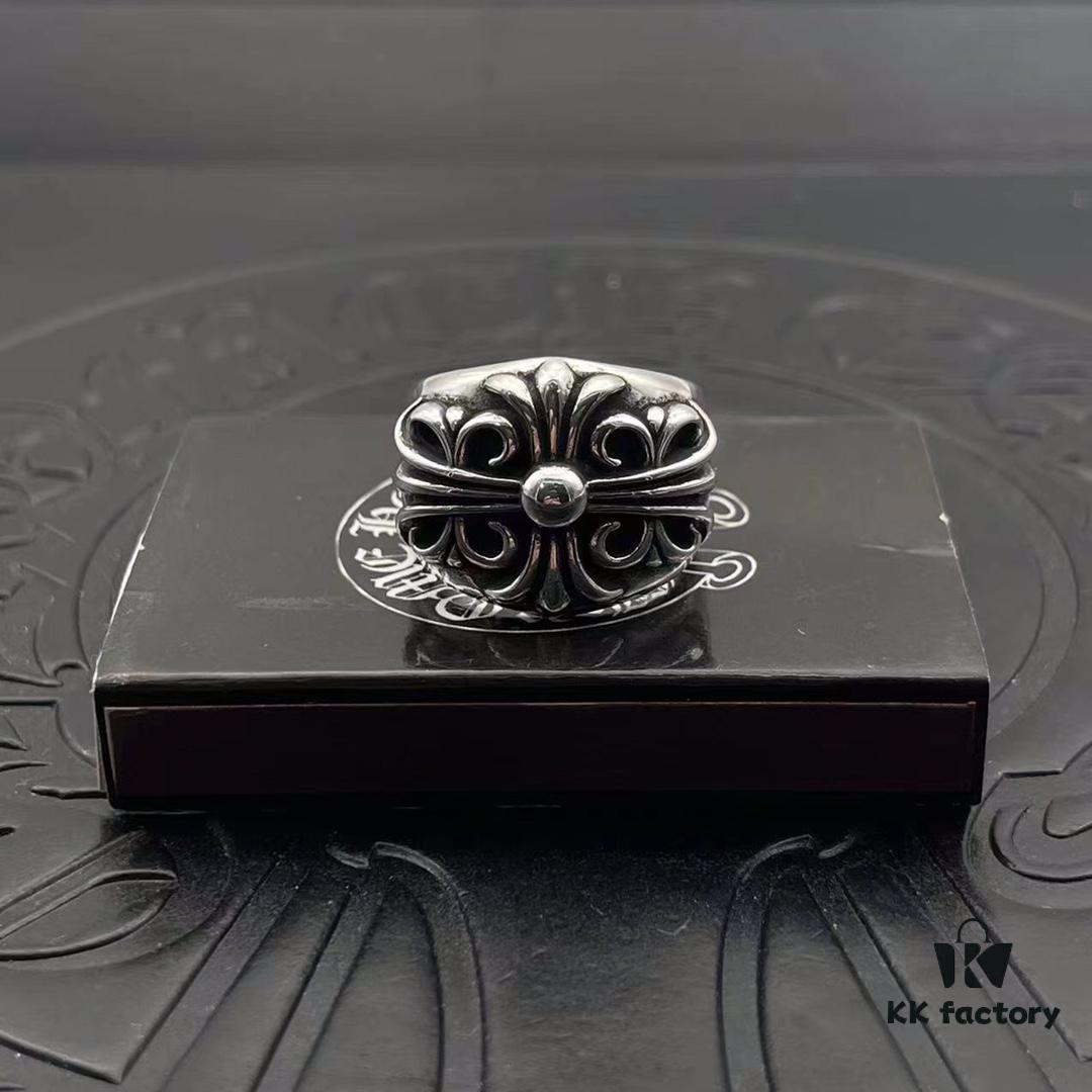 High-Grade Croxx Large Guardian Ring, Interior Engraved with Authentic Handwritten Font, Precise Detailing and Clear Engraving, Unisex Design, Available in US Sizes 5 to 11