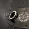 High-Version Chrome Hearts Single-Layer Full Cross Pattern Ring
