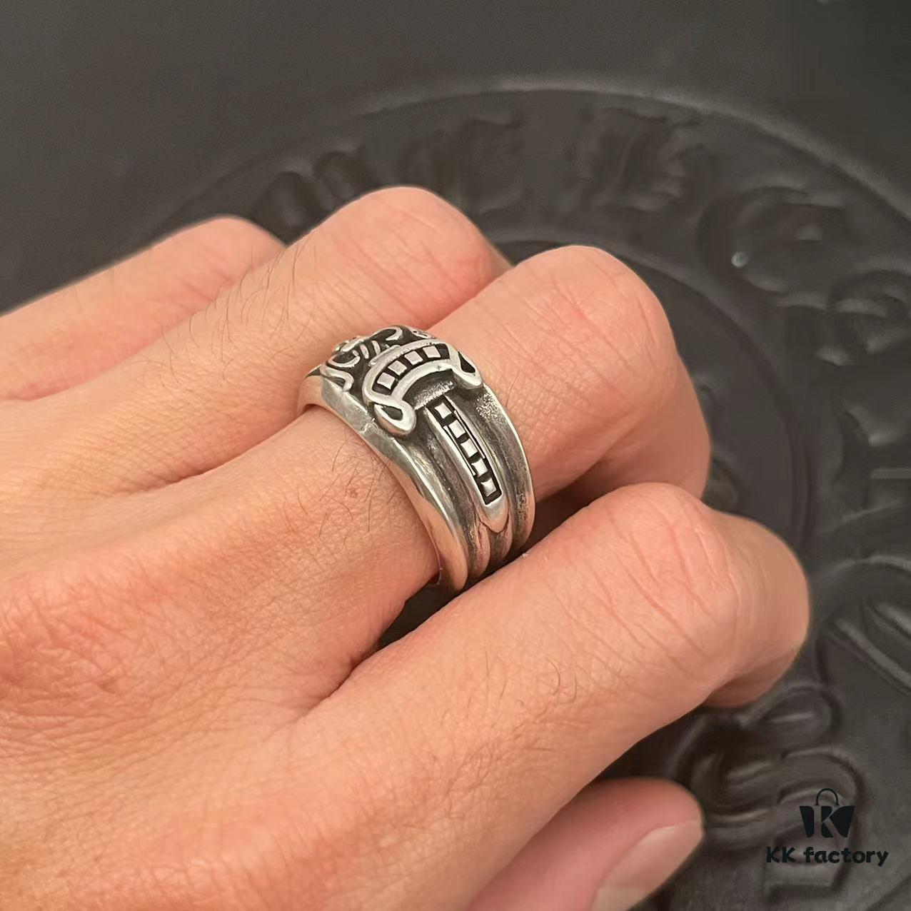 CHROME HEARTS High-Replica Cross Sword Ring