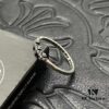 CHROME HEARTS High-Quality Cross Thirty-Character Floral Thin Ring