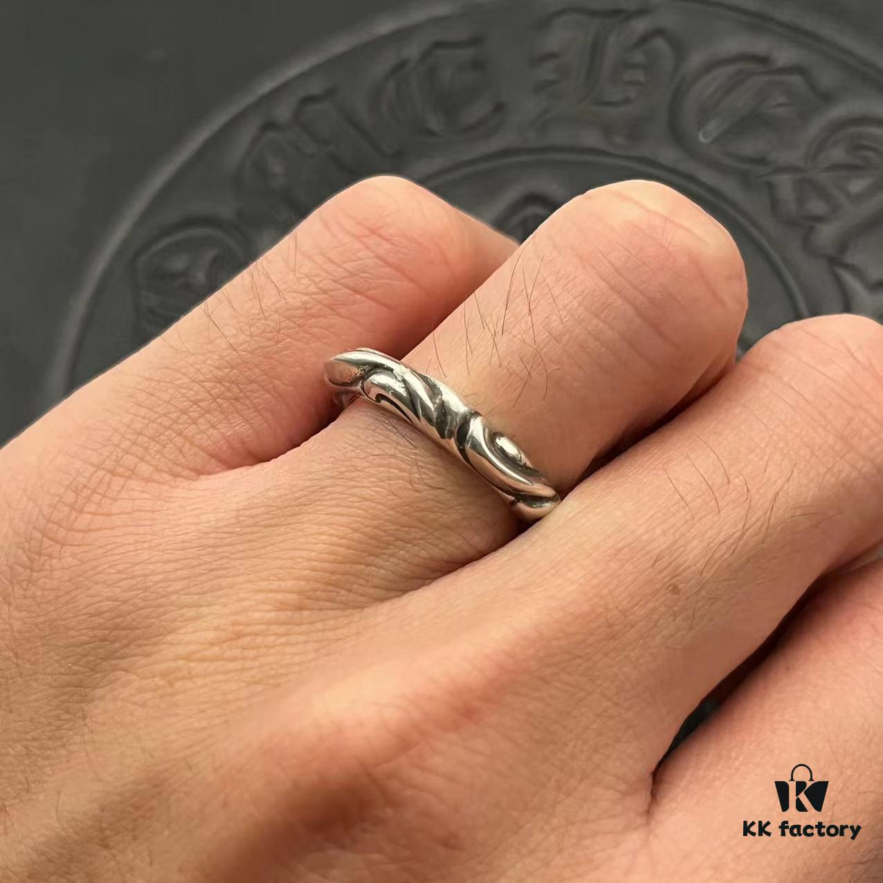 CHROME HEARTS High-Replica Totem Vine Flower Ring