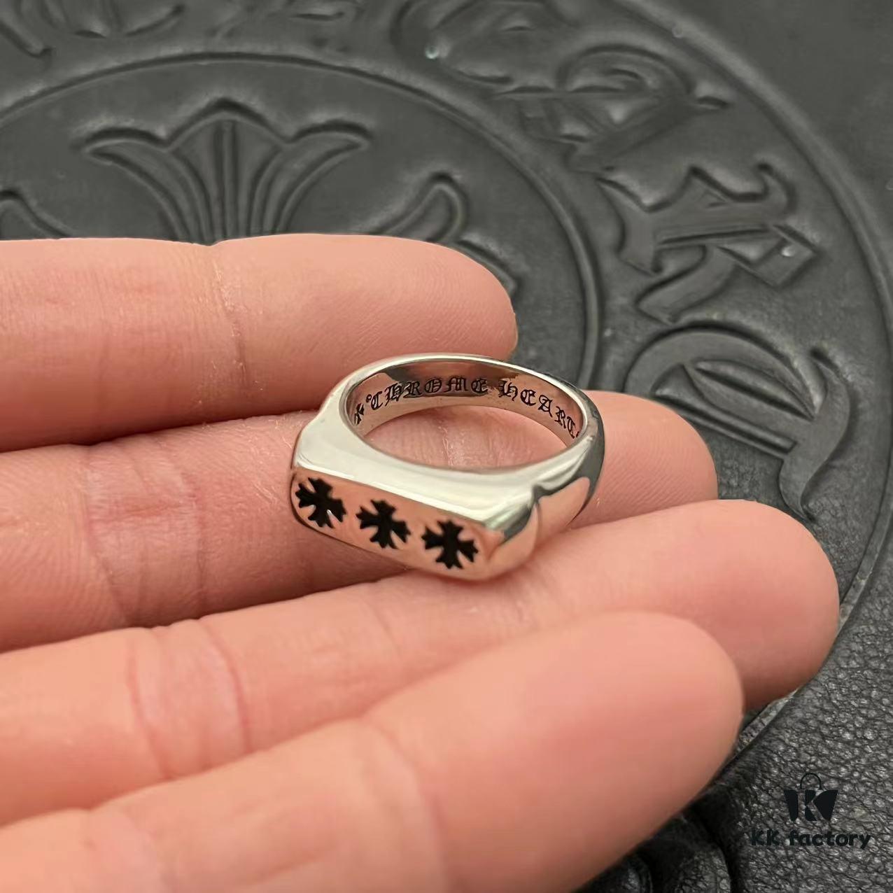 CHROME HEARTS High-Quality Cross Ring