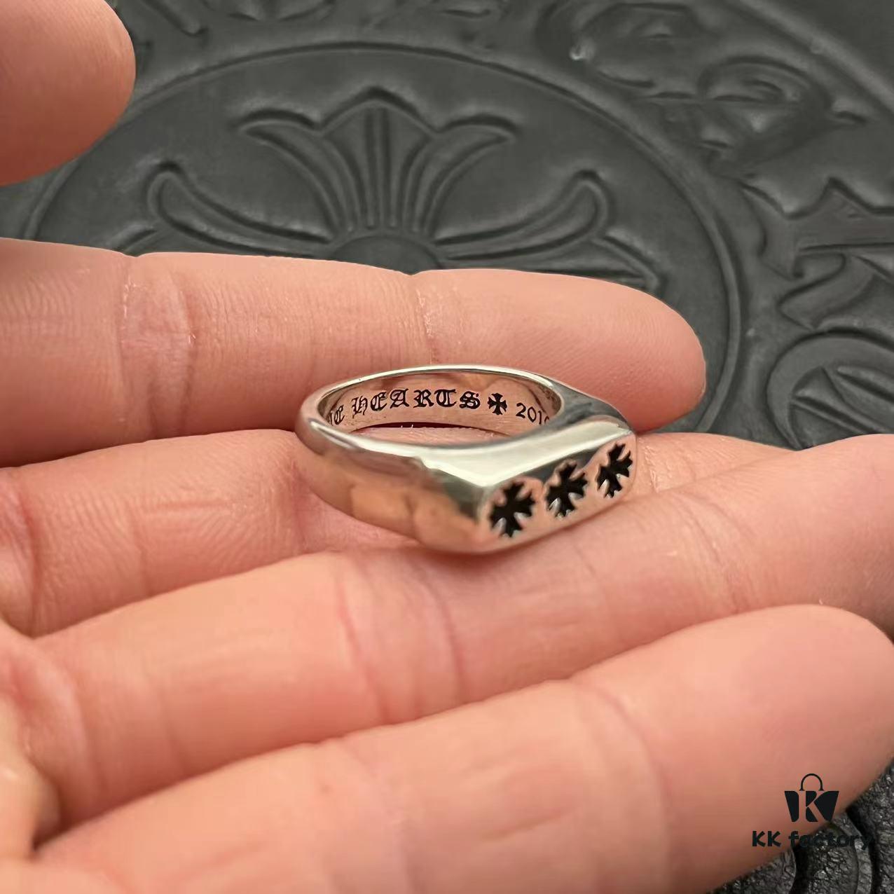 CHROME HEARTS High-Quality Cross Ring