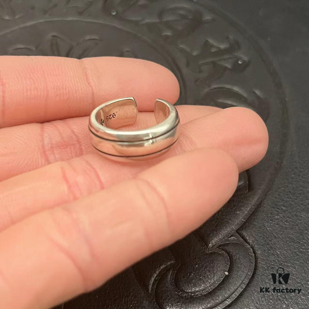 CHROME HEARTS High-Quality Cross Open Ring