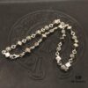 High-Version Chrome Hearts Dice Necklace, Precise Engraving, Uniform Dice Orientation, Original Lobster Clasp