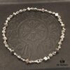 High-Version Chrome Hearts Dice Necklace, Precise Engraving, Uniform Dice Orientation, Original Lobster Clasp