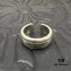 CHROME HEARTS High-Quality Cross Open Ring