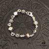 High-Version Chrome Hearts Sold-Out Dice Bracelet for Men and Women, 18/20/22cm, Model CS003