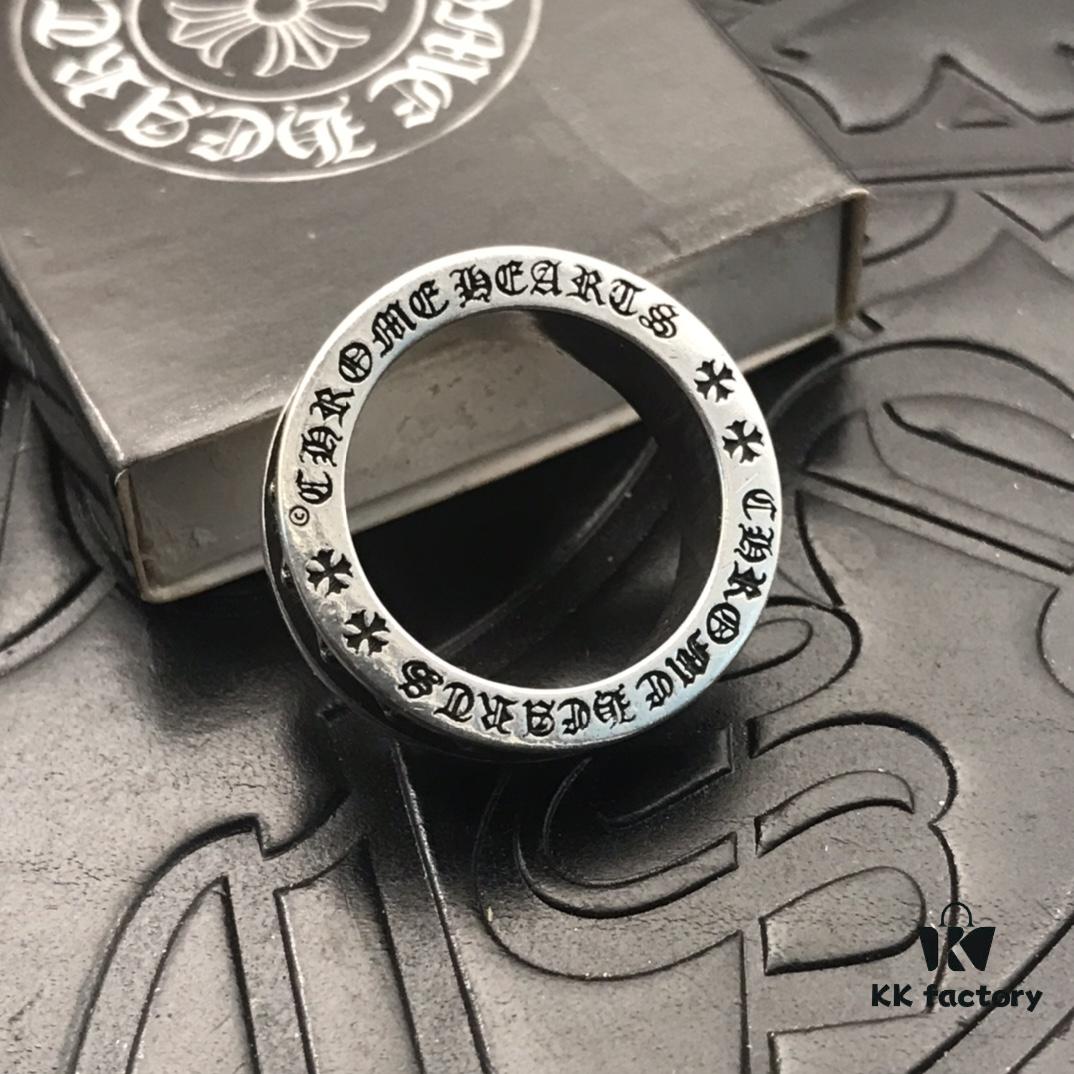 High-End Version Chrome Hearts MiniPlus Cross Ring